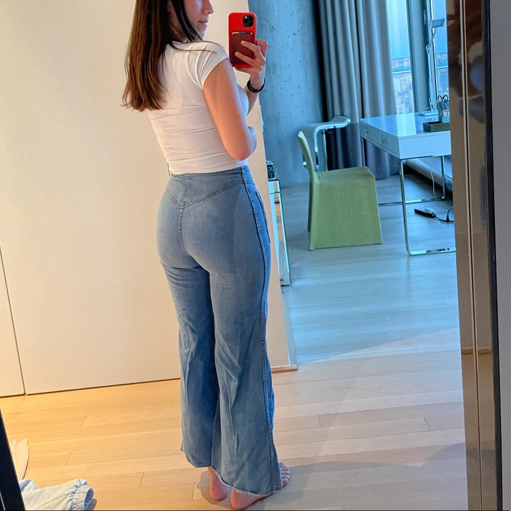 SOLD ON DEPOP !!! Vintage 70’s Flare Jeans